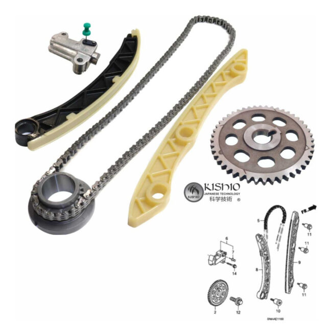 Kit De Distribucion Acura Ilx 2.0l 2013-2015 6 Piezas Kishio