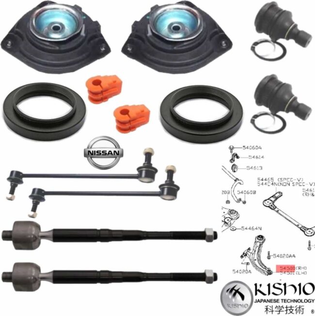 Kit Bases Baleros Bieletas Rotulas Nissan Sentra 2.5 07-12 - Image 3