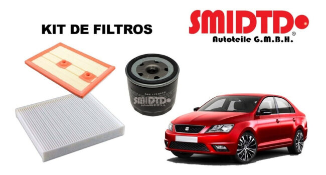 Filtro Aire, Aceite, Cabina Seat Toledo 1.2, 1.4 05-17