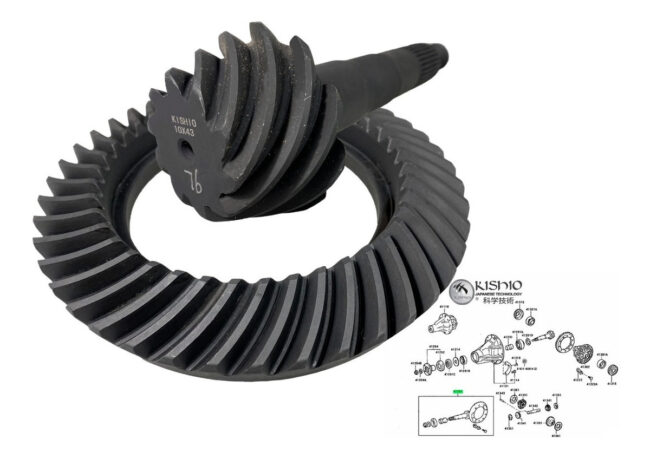Corona Y Pi?on Nuevos Toyota Hiace 2.7l 06-14 43/10 Kishio