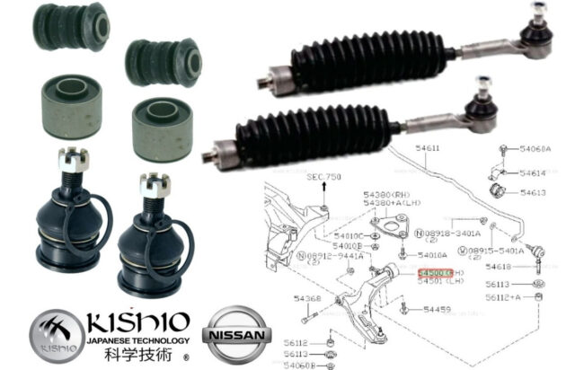 Bujes Horquilla Bieletas Rotulas Nissan Sentra B15 01-06