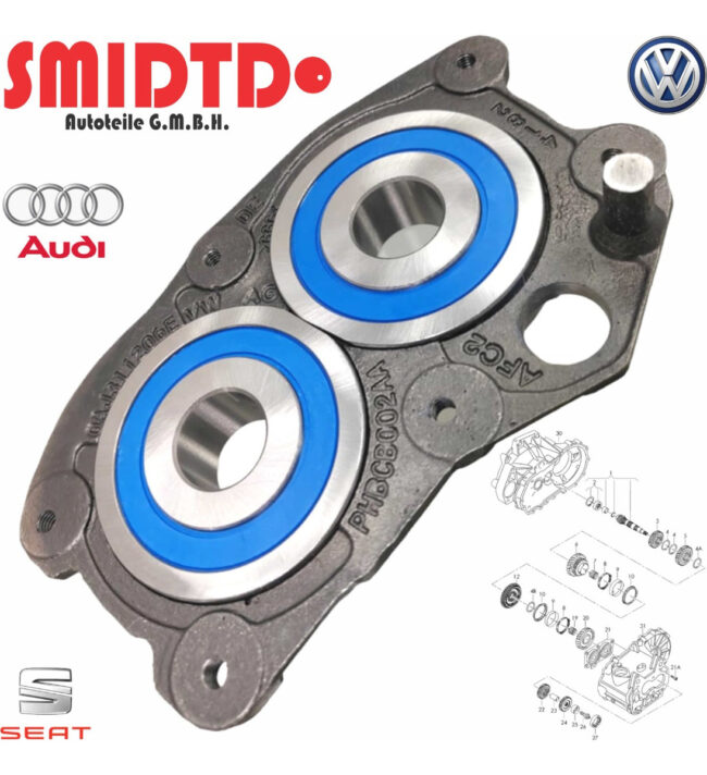 Balero Doble Flecha Caja Velocidades Vw Polo 07-17 Hierro - Image 3