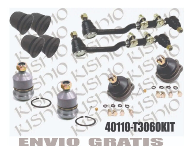 2 Varillas Direcc 4 Bujes 4 Rotulas Nissan Pick Up D21 2.4l - Image 3