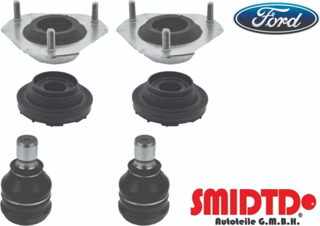 Kit Bases Amortiguador Baleros Rotula Delant Ford Figo 16-18 - Image 2