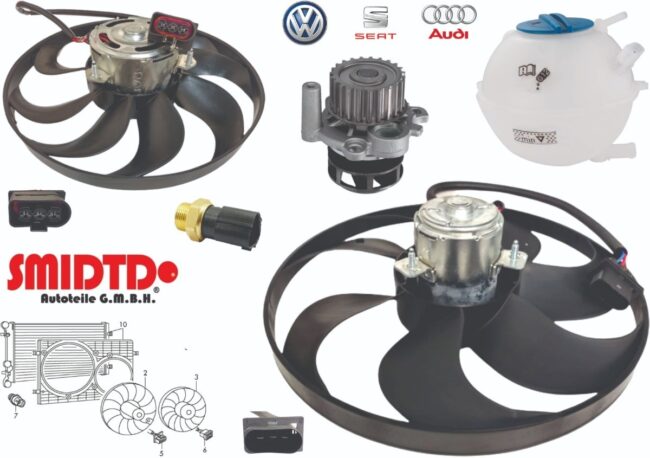Motoventiladores C/aac Vw Deposito Bomba Golf A4 1.8l 99-05