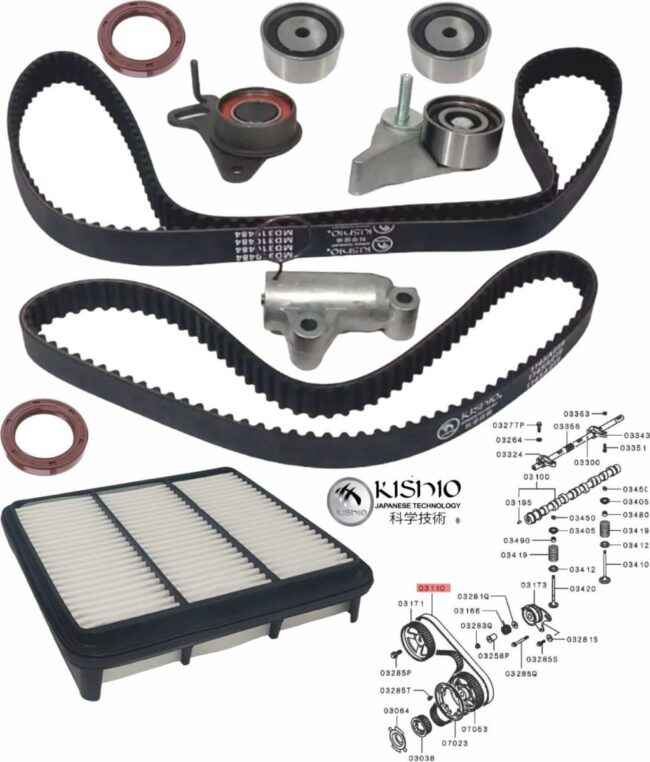 Kit Distribucion Filtro Mitsubishi L200 2.5l Diesel 08-19