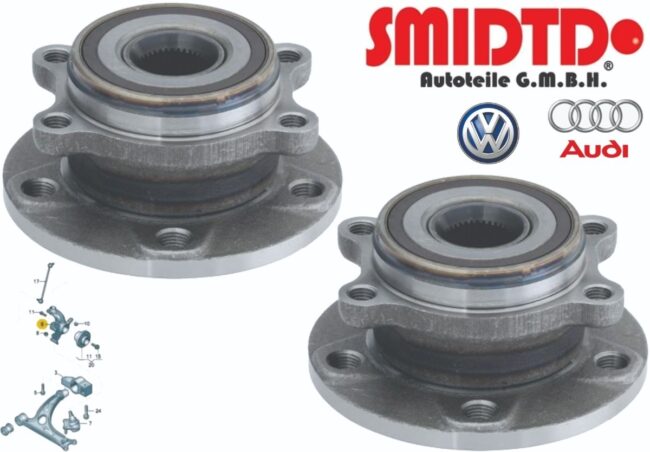 2 Mazas Delanteras Con Baleros Vw Beetle 2.0 Tsi Tdi 12-18