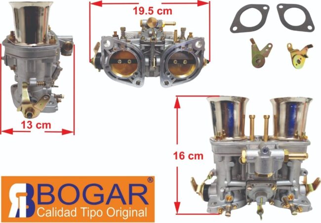 Carburador T/ Weber 2 Gargantas 44idf Mm Vertical Volkswagen - Image 5