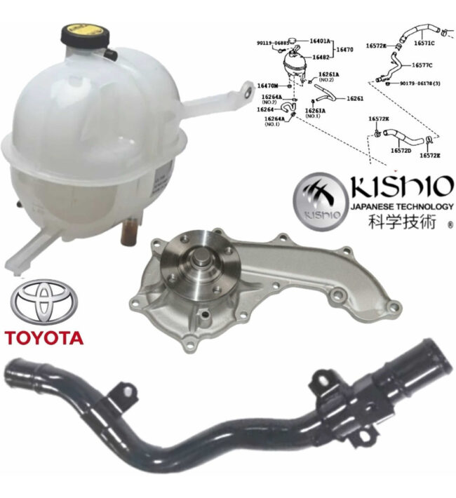 Tubo Agua Superior Deposito Y Bomba Toyota Hiace 2.7l 04-19 - Image 3