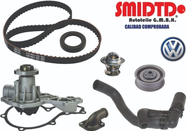 Kit Distribucion Bomba Agua Y Manguera Vw Golf A3 1.8 93-98