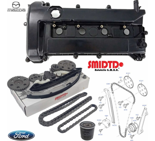 Kit Distribucion Tapa Punteria Ford Focus Europa 2.0 Duratec - Image 3