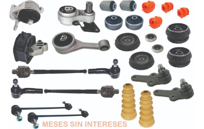 Kit Suspension Delantera Y Traser Soportes Ford Fiesta 98-11