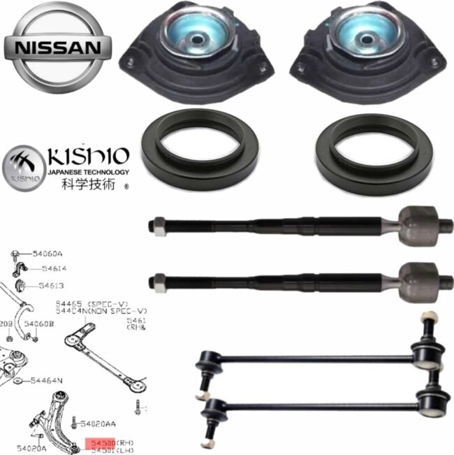 Kit Bases Baleros Bieletas Rotulas Nissan Sentra 2.5 07-12 - Image 4