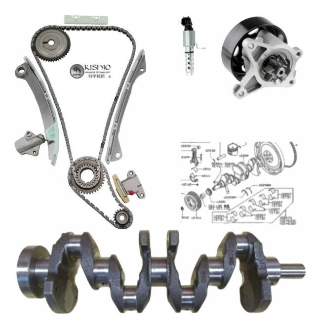 Kit Distribucion Bomba Agua Cigue?al Nissan Versa 1.8l 12-18