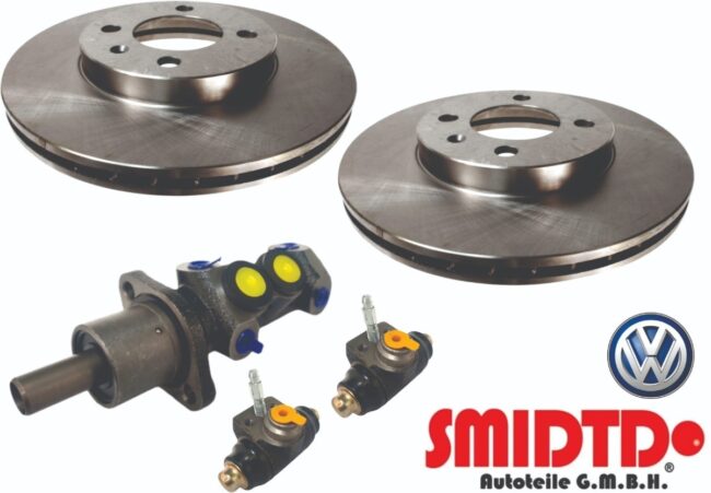 Kit Discos De Freno Bomba Y Cilindros Golf A3 93-8 Ventilado