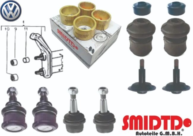 Bujes De Suspension Gomas Aumentos Y Rotulas Vw Sedan 74-92
