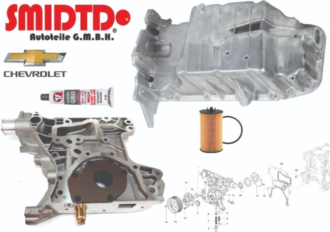 Carter, Bomba Y Filtro De Aceite Chevrolet Sonic 12-17 1.6l - Image 2