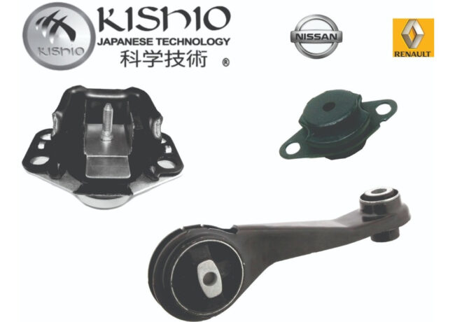 2 Soportes Motor 1 Soporte Caja Platina 02-12 Clio 02-10 Std