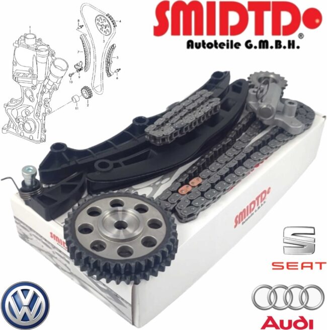Kit De Distribucion Volksawagen Vento 1.6l 13-20 Gasolina - Image 5