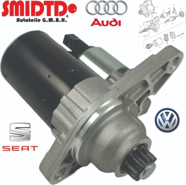 Marcha De Arranque De Motor Vw Gol 1.6l 2009-2020 Nueva - Image 7