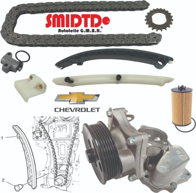 Kit Distribucion Y Bomba Agua Chevrolet Cruze 1.4l 2012-2019 - Image 3