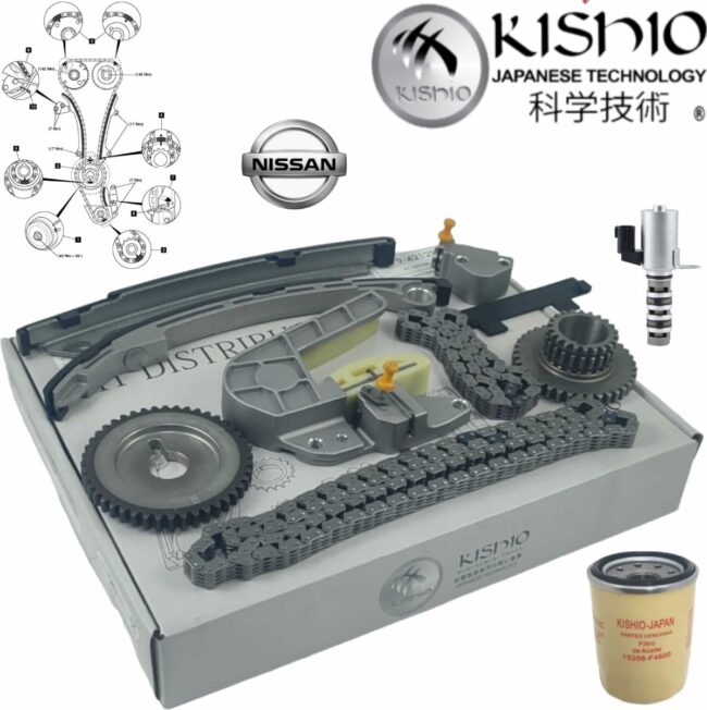 Kit Distribucion Valvula Vvt Filtro Nissan Altima 2.5l 02-06 - Image 8
