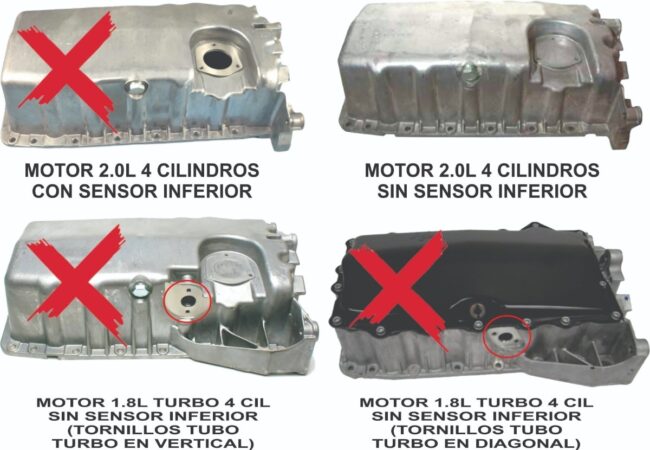 Carter De Aceite Filtro Y Silicon Seat Cordoba 1.6 2.0 00-06 - Image 3