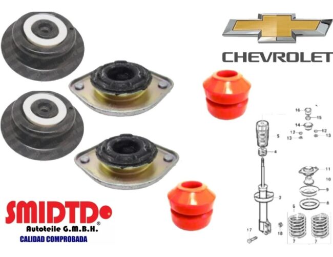 Bases Amortiguador es Completas Y Rebotes Gmc Chevy