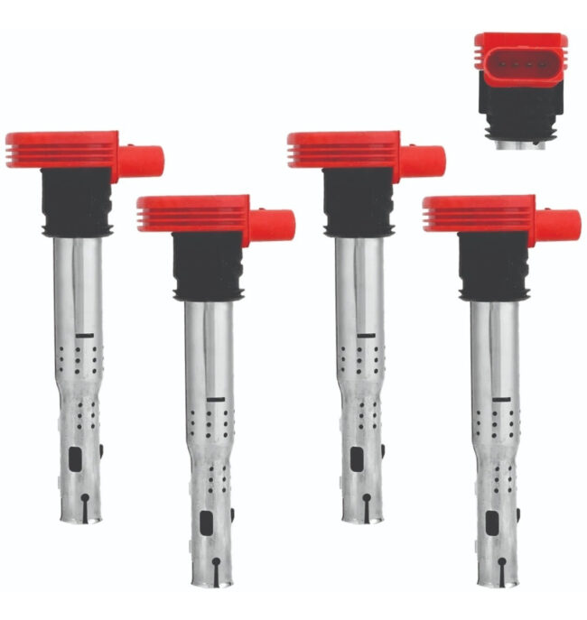 4 Bobinas De Encendido Roja Audi A4 2012-2012 V6 3.2 Lts - Image 7
