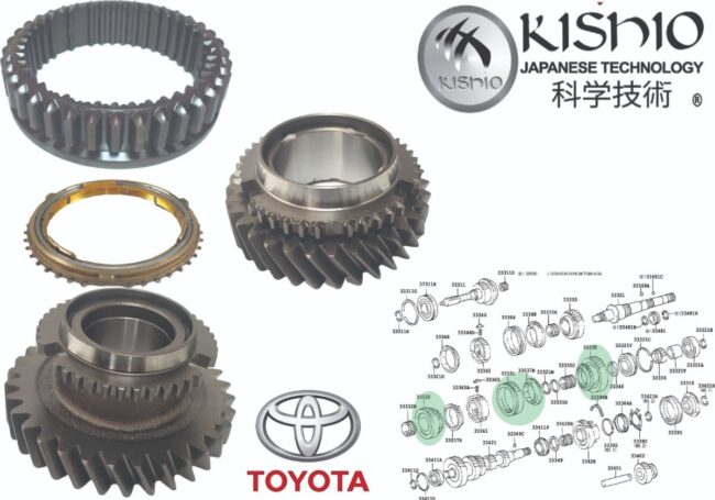 Sicronizador Engranes 1a 2a Bronce 1a Toyota Hiace 2.7 06-18 - Image 2