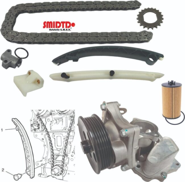 Kit Distribucion Y Bomba Agua Chevrolet Cruze 1.4l 2012-2019