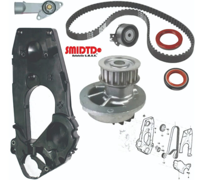 Kit Distribucion Bomba Agua Termostato Tapas Chevy 1.6 94-12