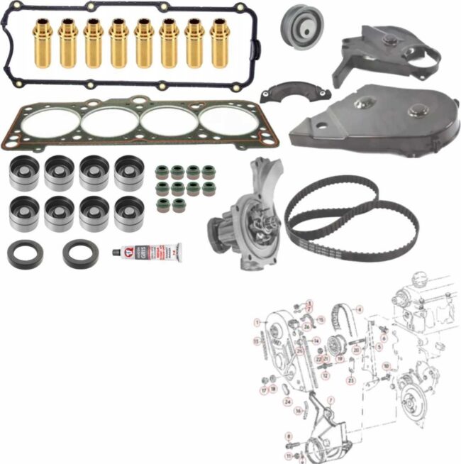 Kit Distribucion Retenes Juntas Buzos Vw Golf Mk2 1.8 87-92 - Image 5