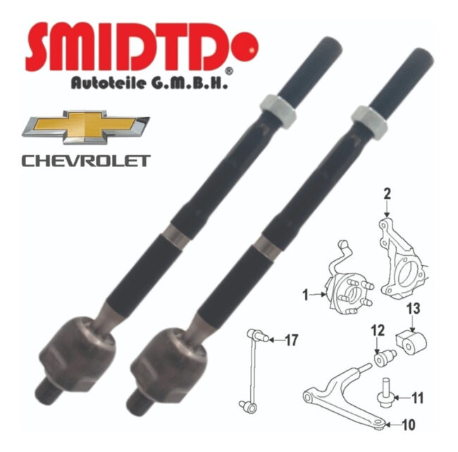 Bieletas Y Terminales De Direccion Gmc Cruze 2018-2020 - Image 4