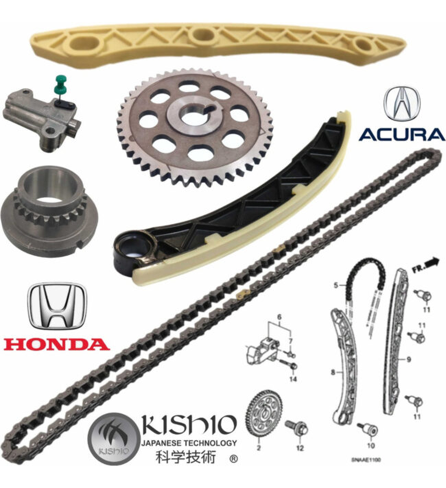 Kit De Distribucion Acura Ilx 2.0l 2013-2015 6 Piezas Kishio - Image 3