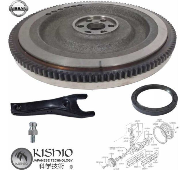 Volante Motor Reten Horquilla Nissan Pickup D21 2.4l 94-08 - Image 3