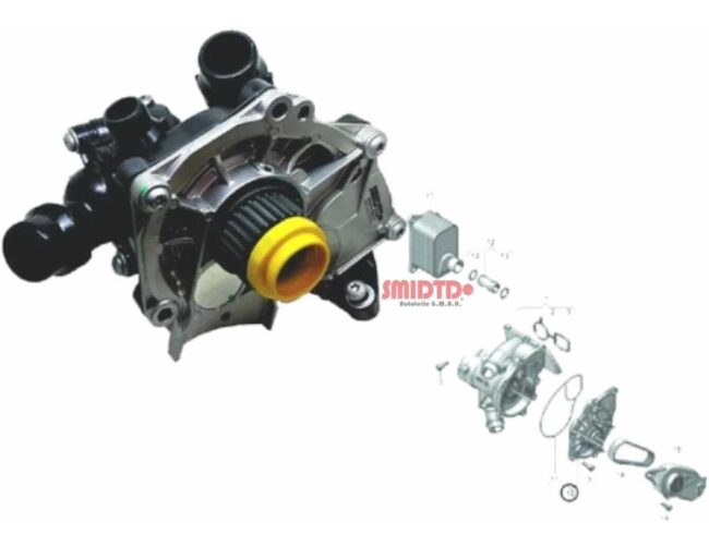 Bomba De Agua Completa Audi A3 2.0l Tsi 13-17 Smidtd