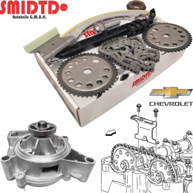 Kit Distribucion Completo Y Bomba Agua Buick Regal 2.4 11-13 - Image 8