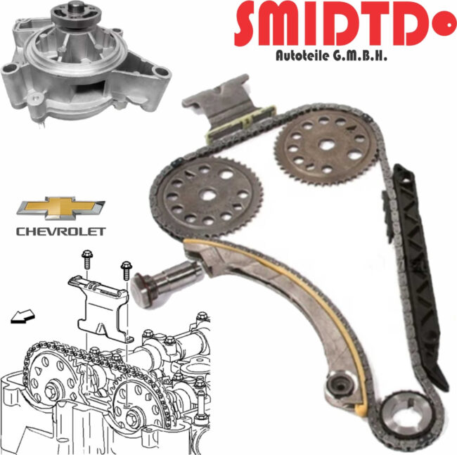 Kit Distribucion Completo Y Bomba Agua Buick Regal 2.4 11-13 - Image 6