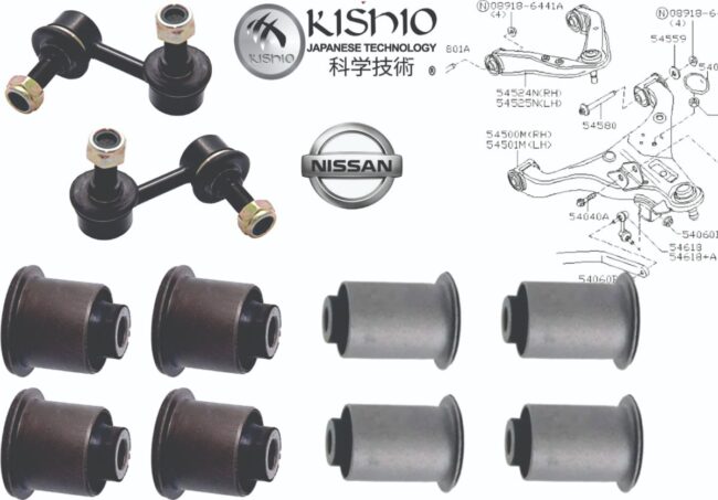 Bujes Horquilla Y Estabilizadores Nissan Frontier 4x2 05-20