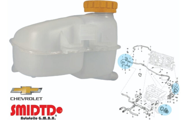 Bomba Agua, Deposito Y Termostato Chevrolet Astra 2.4l 04-06 - Image 4
