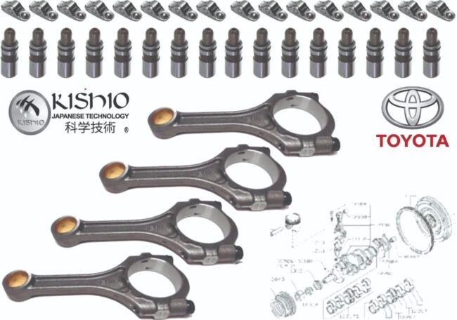 Bielas Motor Nuevas Buzos Balancines Toyota Hiace 2.7l 04-19