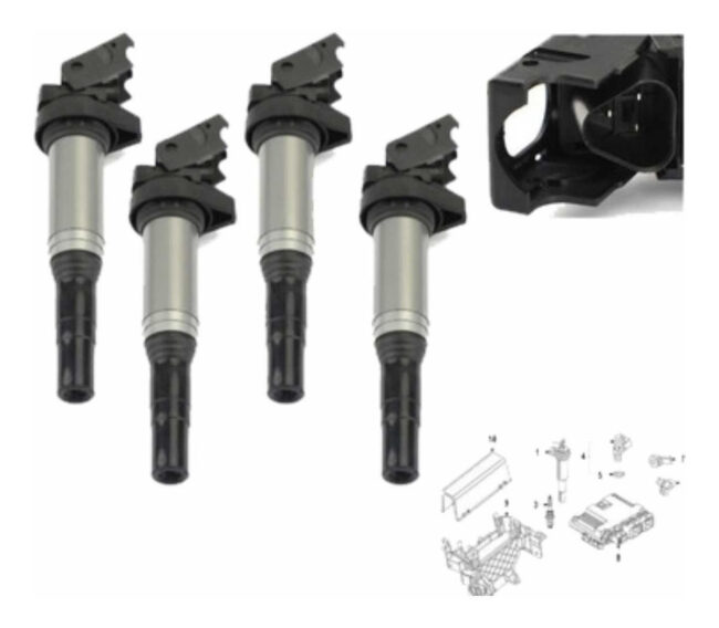 4 Bobinas Encendido Tipo Lapiz Mini Cooper 11-15 1.6l Smidtd - Image 3