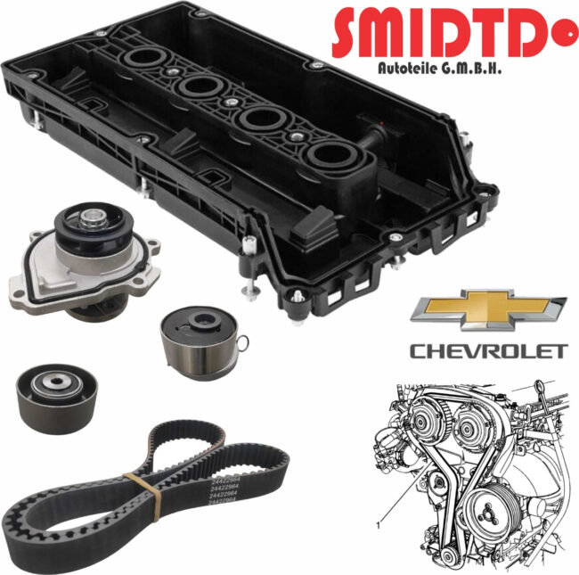 Kit Distribucion Bomba Agua Juntas Tapa Gmc Sonic 1.8 12-016 - Image 3