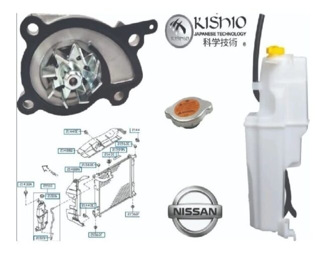 Bomba Agua Tapon Deposito Anticong Nissan Versa 1.6l 12-16 - Image 3