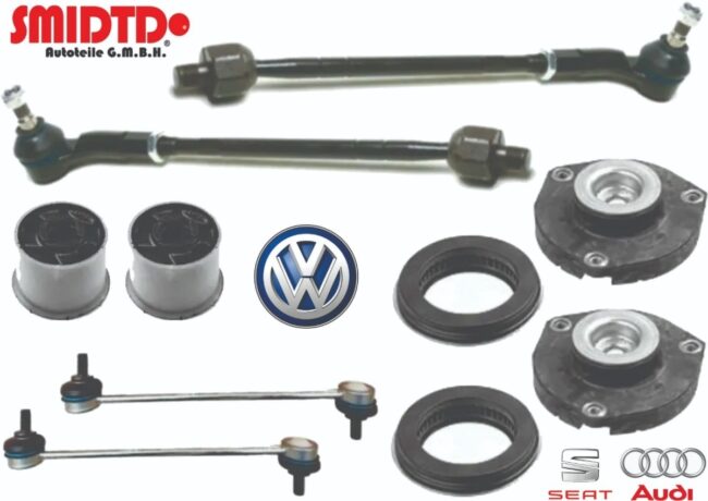 Bases C/baleros Delanteros Bujes Varillas Vw Polo 1.6l 03-07