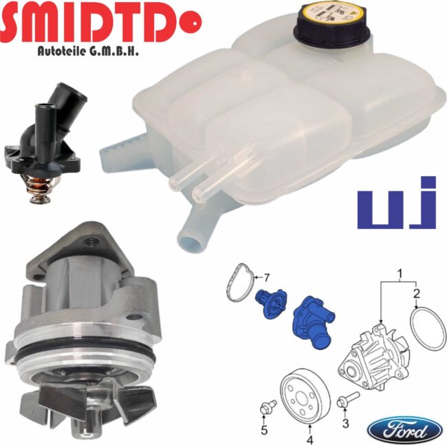 Bomba Agua Atsugui Deposito Termostato Ford Focus 2.3l 03-07 - Image 5