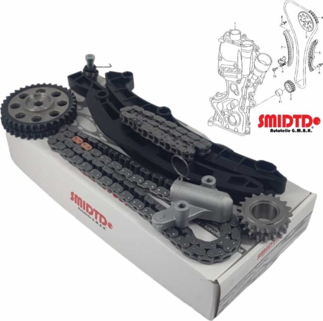 Kit De Distribucion Volksawagen Vento 1.6l 13-20 Gasolina