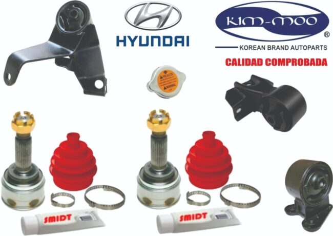 Soportes Motor Y Transmision Espigas Hyundai Atos 1.0l 99-05