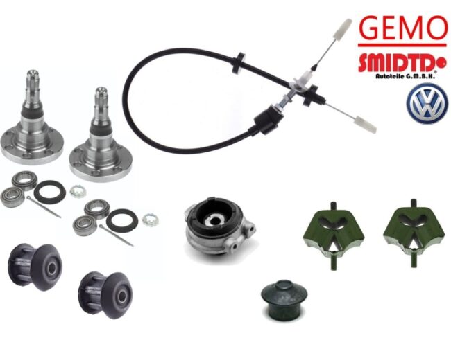 Kit Cable Clutch Mazas Baleros Soportes Vw Pointer 04-09 1.8